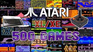 ️ 500 Atari XLXE Games  500 Juegos de Atari 8-bit  The 500 Best Atari XLXE Games Ever ️