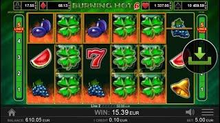 5€ Bet EGT Burning Hot 6 Reels