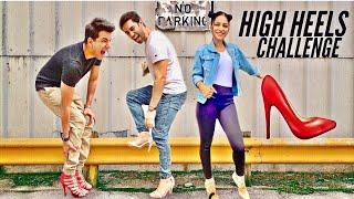 HIGH HEELS Challenge for 24 hours  Rimorav Vlogs