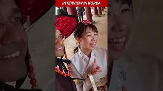 Indian ka interview Korea mein  MountainTrekker  #shorts