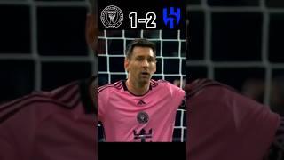 Inter Miami vs Al Hilal   Riyadh Season Cup 2024  Highlights #shorts #messi #football