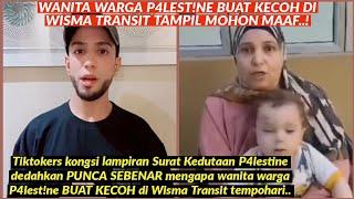 SEORANG WANITA WARGA P4LESTNE TAMPIL MOHON MAAF & PUNCA SEBENAR WANITA ITU BUAT KECOH DIJELASKAN..