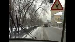 Moscow tram cabview route A 1x 2004