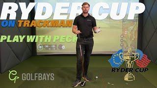 Marco Simone  Play the last 3 holes on Trackman  Ryder Cup Special