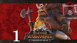 Total War Warhammer 3  Thrones of Decay - Grom the Paunch Broken Axe #1