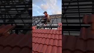 Roof tile installation