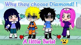 Diamond or Rose??  Part 2  A little twist  Gacha Club Meme  Naruto   Naruhina  SR