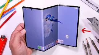 The Tri Folding Phone Durability Test - someone has to try...