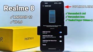 ScreenshotCuplikan Layar  di HP Realme 8 Setelah Update Android 12 UI 3.0