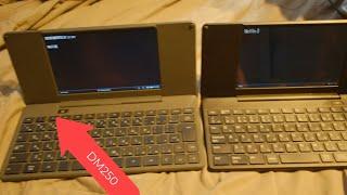 Pomera DM250 compared to DM200 DM100 and Freewrite Traveler