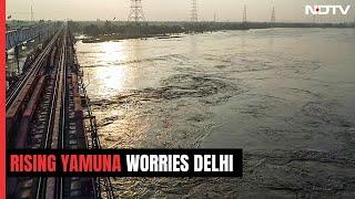 Yamuna Water Level Crosses Warning Mark In Delhi Again
