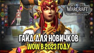 WOW DRAGONFLIGHT ДЛЯ НОВИЧКОВ С ЧЕГО НАЧАТЬ В 2023 ГОДУ?