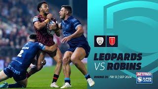 Highlights  Leigh Leopards v Hull KR  2024 Betfred Super League  Round 26