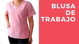 BLUSA DE TRABAJOUniforme antifluidoDotacionesCómo hacer paso a pasoConfección