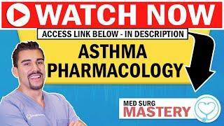 Pharmacology for Asthma - Albuterol Bronchodilators Steroids for NURSING NCLEX RN & LPN