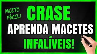 CRASE Macetes INFALÍVEIS Sobre Como Usar a Crase Não Erre NUNCA MAIS