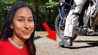 Short Rider Tips by a Short Biker Girl ADVENTURE BIKES