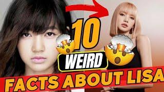 TOP 10 WEIRD   facts about BLACKPINK LISA in hindi 