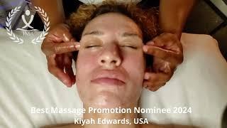 Best Massage Promotion Nominee 2024 Kiyah Edwards USA