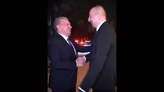 Shavkat Mirziyoyev va Ilham Aliyev - Baku Azerbaijan #mirziyoyev #ilhamaliyev