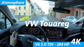 Volkswagen Touareg 2019 POV 4K test drive by JR in Croatia - city freeway