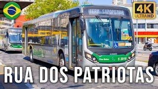 Rua dos Patriotas - Movimentação de Ônibus #900