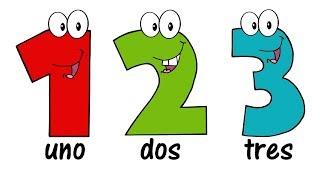  SPANISH Numbers Song 1-20  Contar hasta 20  Comptine des Chiffres en Espagnol  Learn Spanish