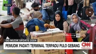 Pemudik Padati Terminal Terpadu Pulo Gebang