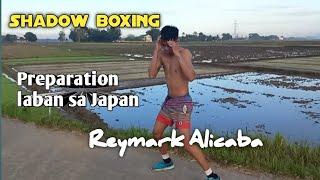 #boxing #coachduls Training sa Umaga Shadow Boxing Reymark Alicaba Para sa laban sa Tokyo Japan