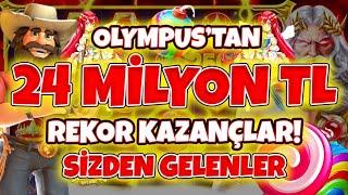 Slot Oyunları  Sizden Gelenler  Olympustan 24 Milyon TL  Küçük Kasa Büyük Kazançlar  MAX WİNLER