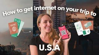 How to get internet in the United States with unlimited data eSIM? 