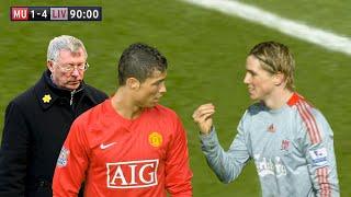 Cristiano Ronaldo & Sir Alex Ferguson will never forget Fernando Torress performance in this match