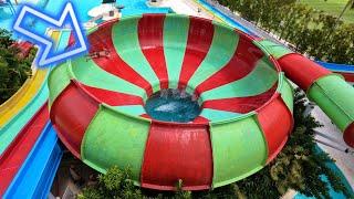 All Waterslides At Splash Waterpark - Best Waterpark For family in Bali Indonesia