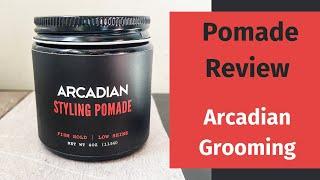 Better than Blumaan Fifth Sample?  Arcadian Styling Pomade Review