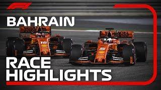 2019 Bahrain Grand Prix Race Highlights