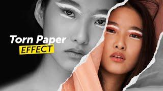 How to Create Torn Paper Effect  PicsArt Tutorial