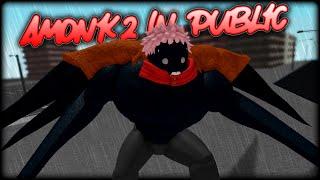 Ro Ghoul  AMONK2 IN PUBLIC  TRYING TO DESTROY THE SERVER GONE WRONG