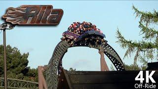 Rita - 4K UHD Off-Ride - Alton Towers - Intamin Accelerator Coaster - Cinematic