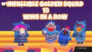 Fall Guys Season 6 INFALLIBLE GOLDEN SQUAD CELEBRATION