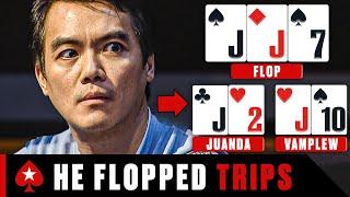 Epic Matchup Internet Pro VS Legend John Juanda ️ PokerStars