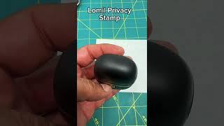 Lomil Privacy and security stamp #stamps #private #security #shorts