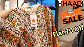 Khaadi Sale Flat 70 & 50%Off Khaadi Sale Today 2024