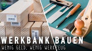 Bau dir eine WERKBANK mit einfachsten Mitteln  Werkbank für wenig Geld #1  Jonas Winkler