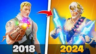 Evolution of ALL Mythic Items in Fortnite