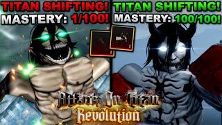 Becoming The Strongest Titan Shifter In Roblox Attack On Titan Revolution... Heres What Happened