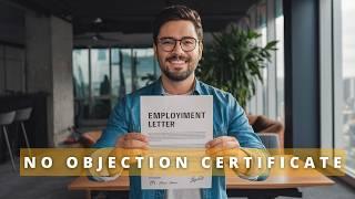 How to get No objection certificate from Employer for visit abroad