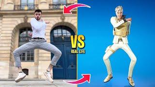 FORTNITE DANCES IN REAL LIFE Independence Cairo Oki Doki Feel Good Outlaw No Tears