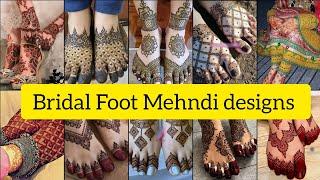 Foot Mehndi design   Bridal foot mehndi design #footmehndidesign #bridalfeetmehndi #mehndi