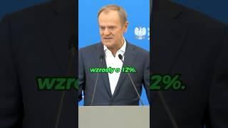 Najwyższy od 26 lat wzrost płac w Polsce #zarobki #Polska #płace #DonaldTusk