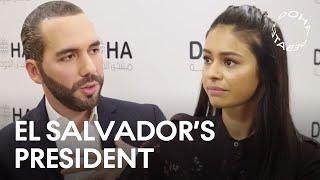 President of El Salvador Nayib Bukele Talks U.S. Immigration Gang Violence Economy  Doha Debates